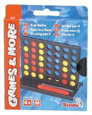 Simba Gamesandmore 4Er Reihe Chip Game Plastic Chip Game