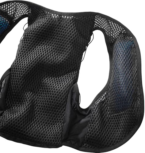 Active Skin 12 Unisex Running Vest Hiking Trail With Flasks Included, 12L, Easy Hydration, Precision Fit, and Optimized Storage