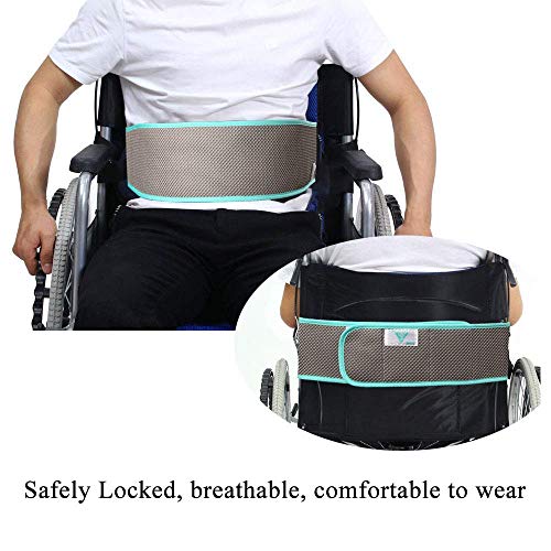 Wheelchair Seat Belt Adjustable Safety Harness Chair Positioning