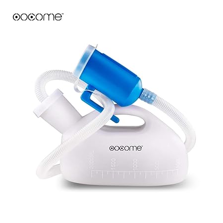 Urinflasche für Männer, OOCOME 2000ml Urinal Bottle Wiederverwendbare Portable Hohe Kapazität Verdickung Männlich Urinal für 