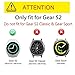 VOMA for Samsung Gear S2 Bands, Metal Replacement Strap Wristbands for S2 Gear Bands SM-R720 / SM-R730 Smart Watches (NOT for Gear S2 Classic) Diamond Black