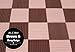 Soundproofing Acoustic Studio Foam - Rosy Beige Color - Wedge Style Panels 12”x12”x1” Tiles - 6 Pack