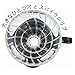 Hario V60 Glass Coffee Dripper, Size 02, Black