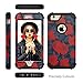 Digital Hutty 3 in 1 Shockproof Heavy Duty Full-Body Protective Cover for Apple iPhone 6 Plus,iPhone 6S Plus (Flower Red)