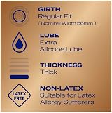 Durex Real Feel Condoms 12s Latex Free Extra Lube Easy On Shape view 3