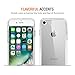 iPhone 8 7 Case, Trianium [Clarium Series] Protective Cover for Apple iPhone 7 8 Case [Shock Absorption] Reinforced Corner TPU Bumper Cushion + Scratch Resistant Hybrid Rigid Clear Back - Clear
