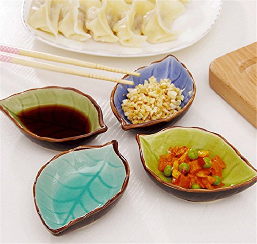 image for WeiMay Multipurpose Mini Seasoning Sauce Dishes Saucer for Vinegar/Sal