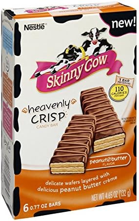 Nestle Skinny Cow Heavenly Crisp Chocolate Peanut Butter Candy Bar