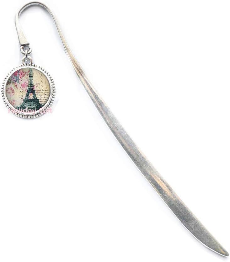 New Fashion Glass Dome Bookmark Eiffel Tower Bookmark Eiffel Tower Bookmarker Paris Jewelry.HTY-041