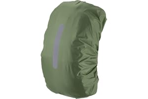 PATIKIL Waterproof Backpack Rain Cover, Non-Slip Backpack Cover with Vertical Reflective Strap Stay Dry for Hiking, Camping, Hunting