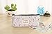 BcPowr 5pcs Multifunctional Portable Flower Floral Canvas Pen Holder,Purse Pouch Bag,Pen Bag Cosmetic Bag