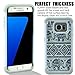 S7 Edge Case, MagicSky [Shock Absorption] Studded Rhinestone Bling Hybrid Dual Layer Armor Defender Protective Case Cover for Samsung Galaxy S7 Edge (Elephant)