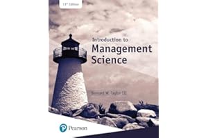 Introduction to Management Science (What's New in Operations Management)