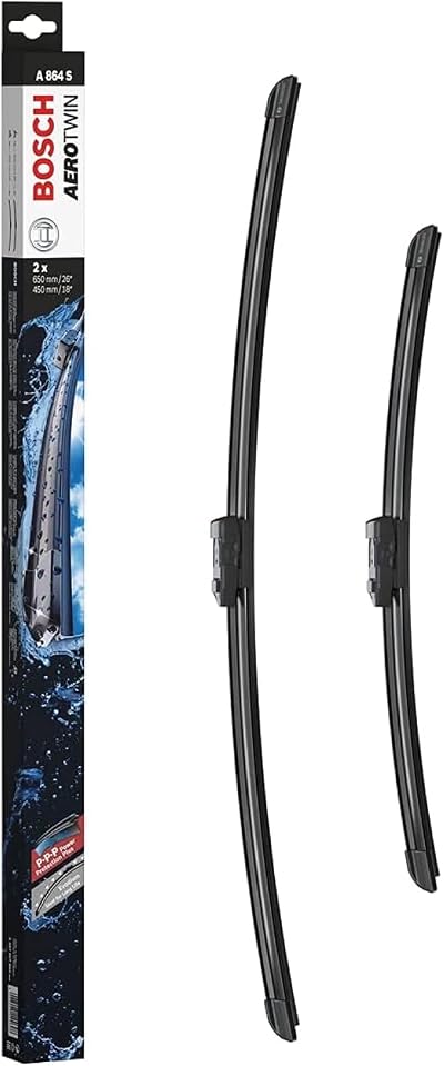 Bosch Aerotwin A864S Front Windshield Wiper Blades Set 2 650/450 mm