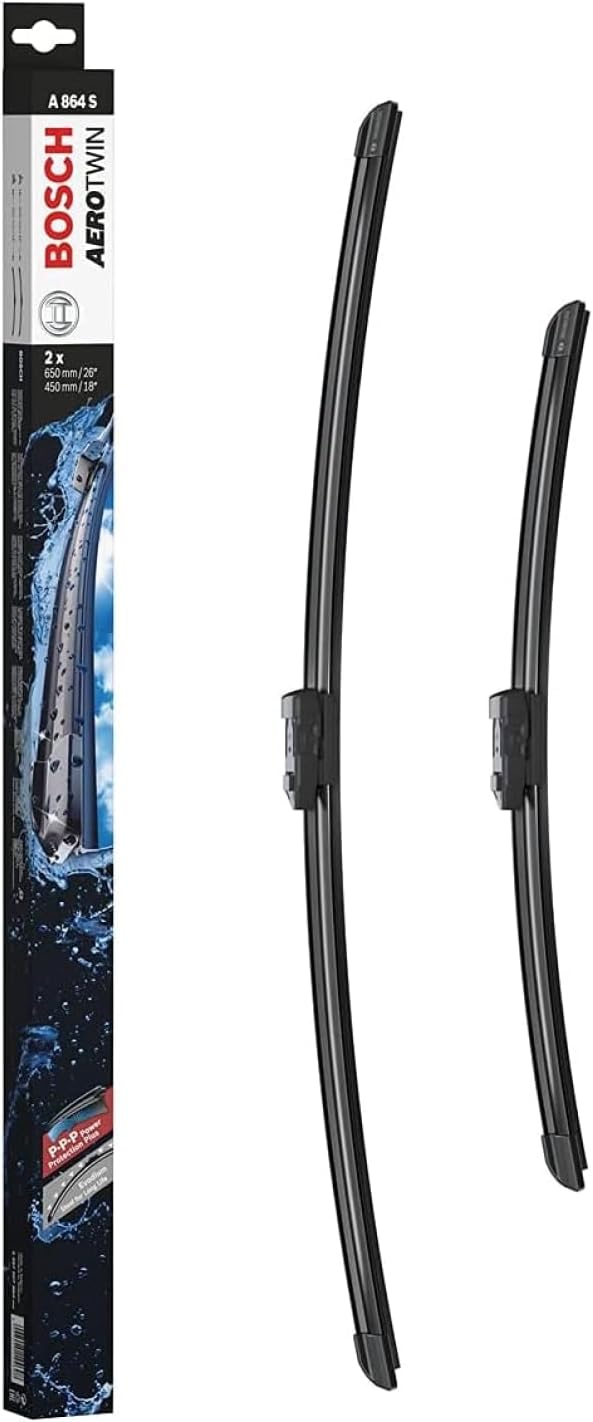 Bosch Aerotwin A864S Front Windshield Wiper Blades Set 2 650/450 mm