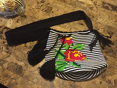 Colombian Wayuu Mochila From Our Exclusive Handmade Custom Crafted Collection That Is 100% Authentic and Limited Edition - Shoulder - Crossbody bag Size Large