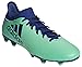 adidas Men's X 17.3 FG Soccer Shoe,tactile gold/core black/solar red,13.5 M US