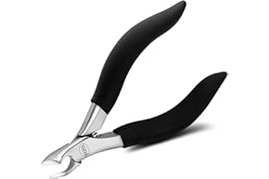 BEZOX Thick Toenail Clippers - Precision Large Toe Nail Clipper for Thick Nails, Comfort Grip Fingernail Clipper, Ergonomic L