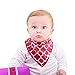 GK Baby Bandana Drool Bibs, Unisex 8 - Pack Gift Set for Drooling and Teething, Organic Soft Absorbent Cotton Toddlers Hypoallergenic Bibs for Boys and Girl with Adjustable Snaps