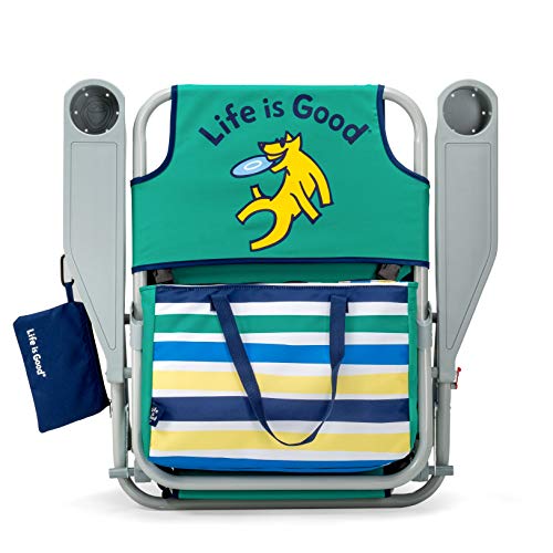 Life is Good Rocket Green Beach Chair, Short Pricepulse