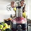 Philips Avance Collection Juicer with X-Large Feed Tube & Fibre Boost Technology, 1 Litre, 1200 W - HR1922/21