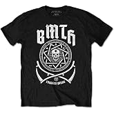 Bring Me The Horizon T Shirt Crooked Young Band Logo Official Mens Black