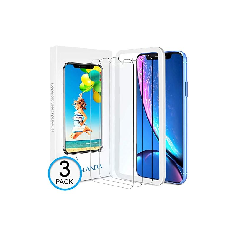 Trianium (3 Packs) Screen Protector Designed for Apple iPhone XS Max