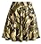 Etecredpow Women Flare Dance Elastic Waist Pleated Skater Casual Camo Skirts
