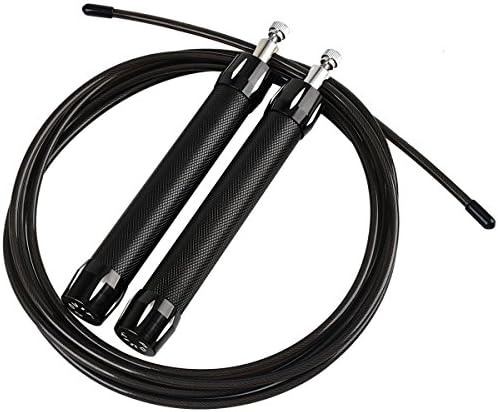 AIWEAM Crossfit Jump Rope - Speed Rope Crossfit and Premium Jumping Rope with Non-Slip Handle - Boxing Jump Rope Great for Fitness, Training and Exercise