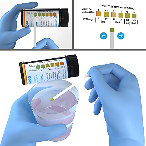 Water Total Hardness Test Strips 100ct 99 Accuracy Hard Water