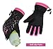 WATERFLY Women's Femal Ski Gloves Warm Waterproof Winter Glove Cycling Gloves
