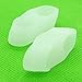 AnHua®Unisex Small Toe Soft Silicone 2 Holes Orthotics Bunion Tail Toe Straightener Separator Shield Protector Spreader Corrector Adjuster Foot Pain Relief