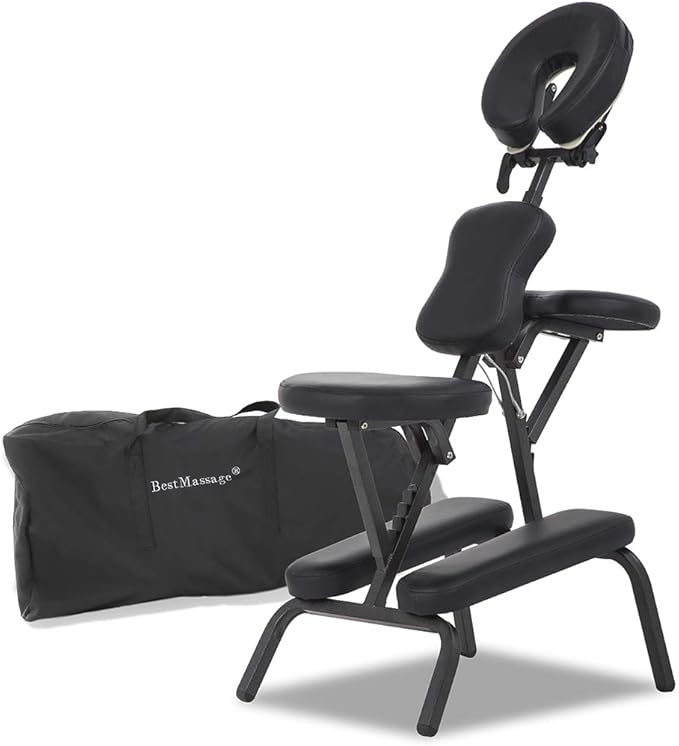 Portable Massage Chairs Tattoo Chair Therapy Chair 4 Inches Thickness Sponge Height Adjustable Folding Massage Chair Face Cradle Salon Massage Chair Spa Chair Carring Bag Health Personal Care Amazon Com
