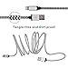 Lightning Cable 6.6Ft/2M, Cacoy -Apple MFi Certified- Nylon Braided USB A to Lightning Compatible Cable with Aluminum Housing for iPhone X/8 Plus/7 Plus/6s Plus/6/5s, iPad Mini/Air/Pro-White and Black