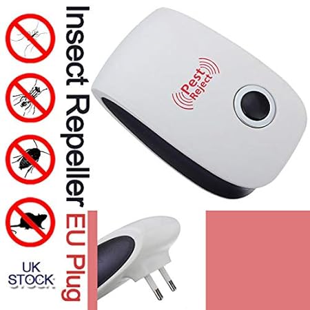 US/EU Plug Electronic Ultrasonic Anti Mosquito Insect Mouse Pest Repeller Reject 2