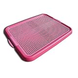 Alpha Dog Series ANYPET Indoor Training Toilet, Hot Pink