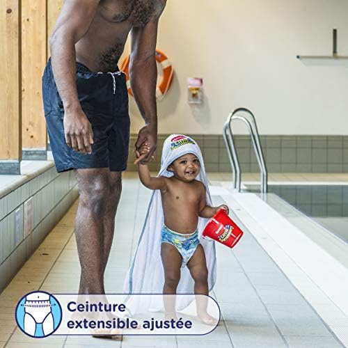 Maxi Pack Little Swimmers - Taille 2-3 - 20 couches - Couches de bain