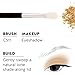 Crown PRO - 5 Piece Eyeshadow Set -Shadow, Crease, Blending, Detail Crease, and Liner Brushes
