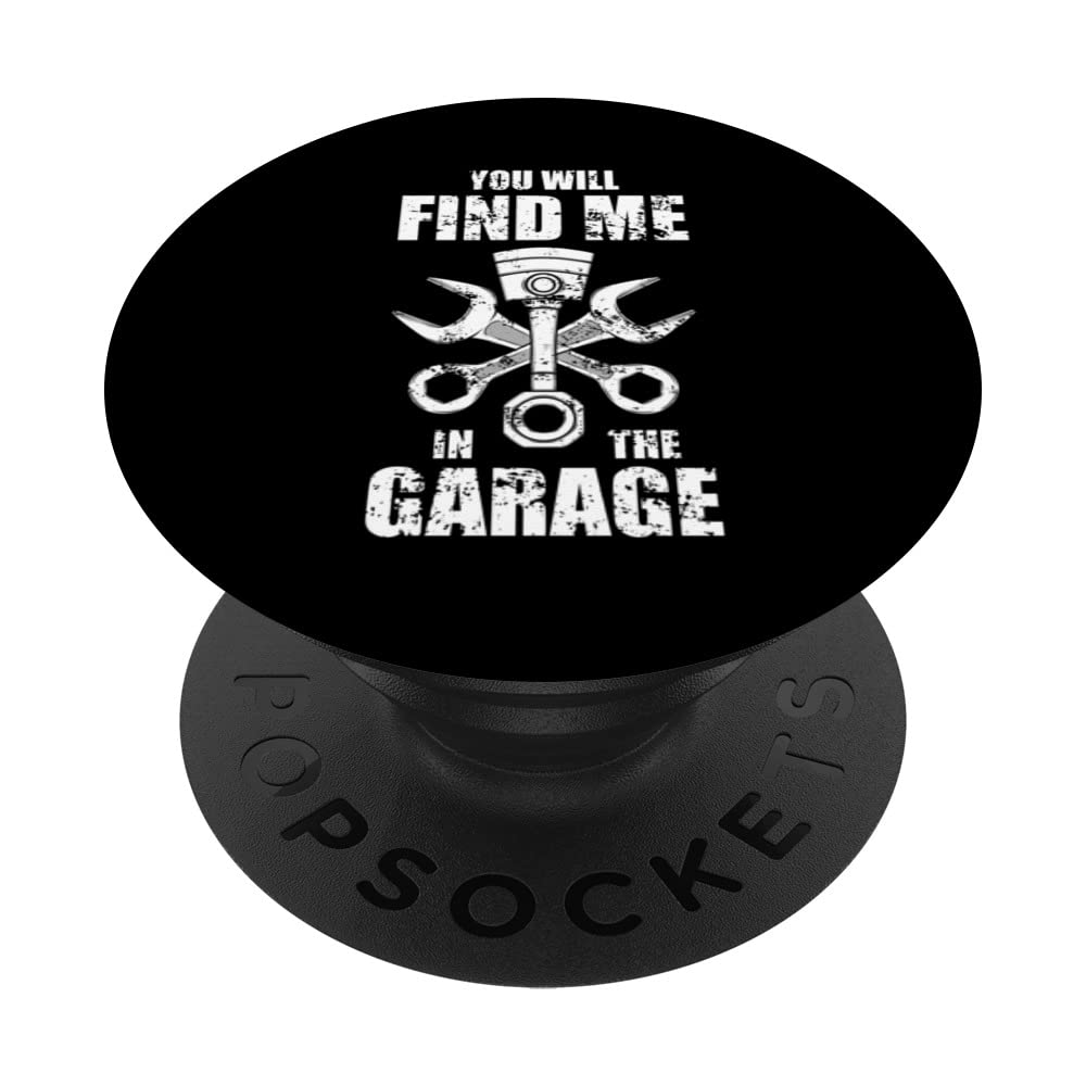 Mechanic For Men Car Mechanic PopSockets Swappable PopGrip