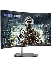 Sceptre Curved 24" 75Hz Professional LED Monitor 1080p 98% sRGB HDMI VGA Build-in Speakers, Machine Black 2021