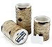 Candles Birch, Flameless Candles Set of 4