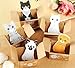 Yosoo Cartoon Cats Sticky Notes, Pack of 5