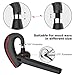 Bluetooth Headset, Wireless Earpiece for Cell Phones, In-Ear Piece Hands Free Earphones Headphone Car Speakerphones Kits w/ Mic, Noise Cancelling for Driving, Compatible w/ iPhone Samsung Cellphone