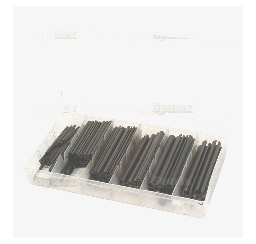 Sparex, S.29900 Roll Pin Kit, Metric, 160 Pieces for