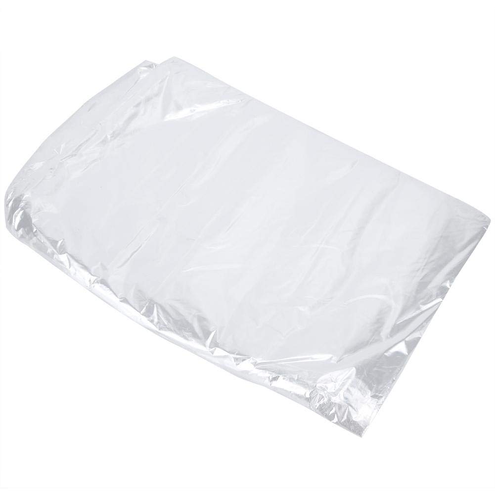 50Pcs Disposable See-Through Clothes Dust Bags Dry Cleaning Garment Clothes Covers for Travel and Clothing Storage of Dresses, Dress Shirts, Coats(60 * 120)