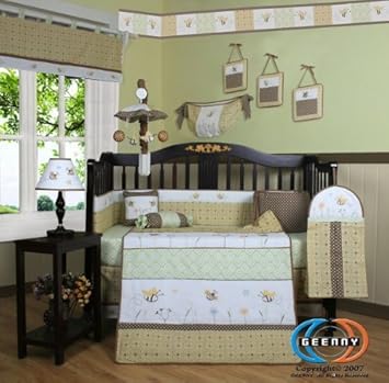 bee crib bedding