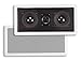 Monoprice Aramid Fiber In-Wall Center Channel Speaker - Dual 5.25 Inch (Single) With Titanium Tweeters - Caliber Series