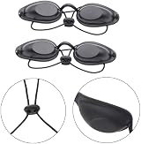 2pcs Tanning Goggles UV Heat Resistant Eye Patch for Sunbathing Beach Safety view 3