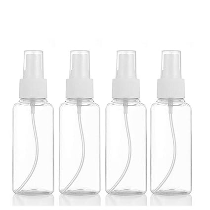 SYGA 100Ml Transparent Plastic Spray Bottle Cosmetics Bottle Empty Bottle,Portable Fine