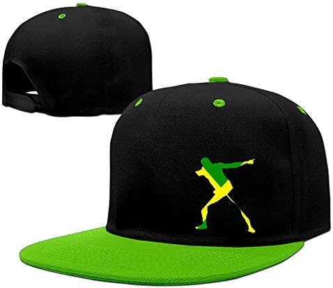 Hip-Hop Usain Bolt Adult Male/Female Cotton Baseball Caps Contrast Color Adjustable Cap